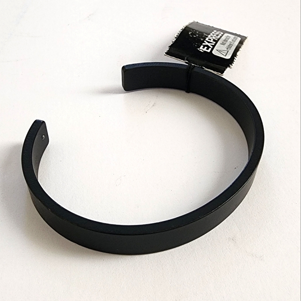 NWT Express Black Metal Cuff